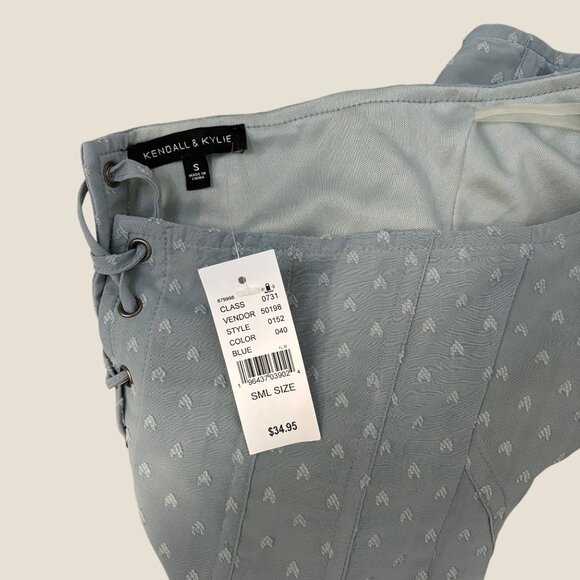 NWT Two Corset Tops Bundle Fashion Nova and Kendall & Kylie Tie Backs Size S - Picture 6 of 16